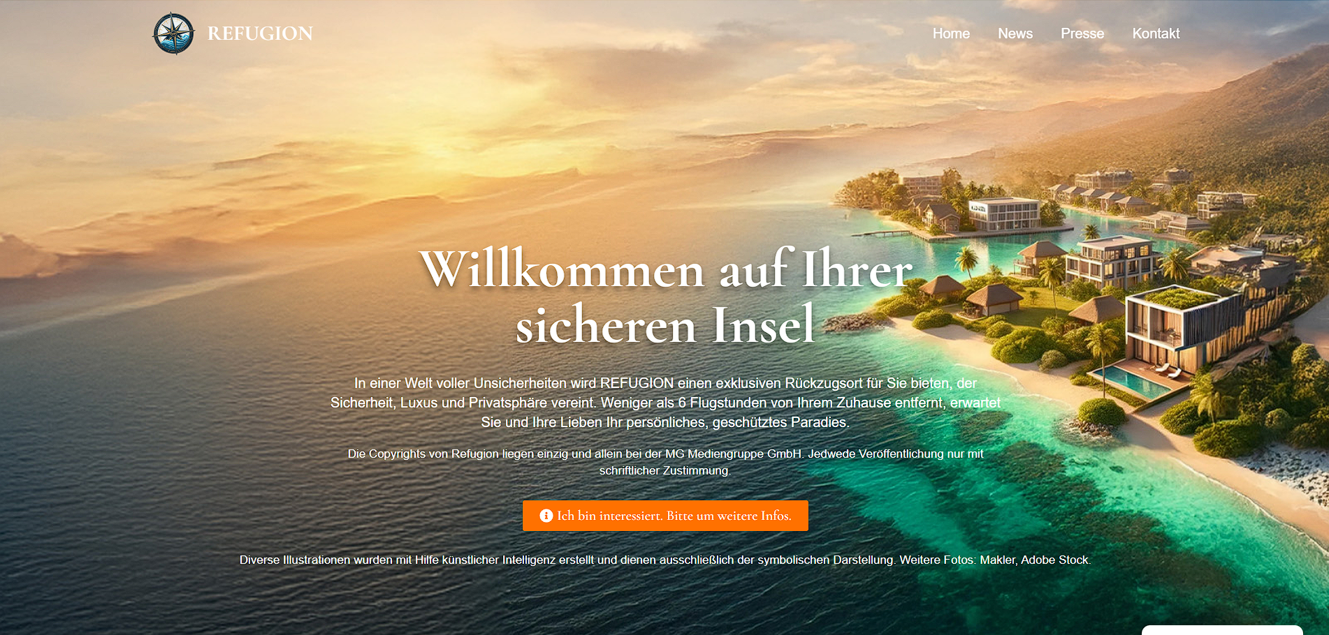 Refugion Webdesign Projekt - NextPuls Corporate Referenz